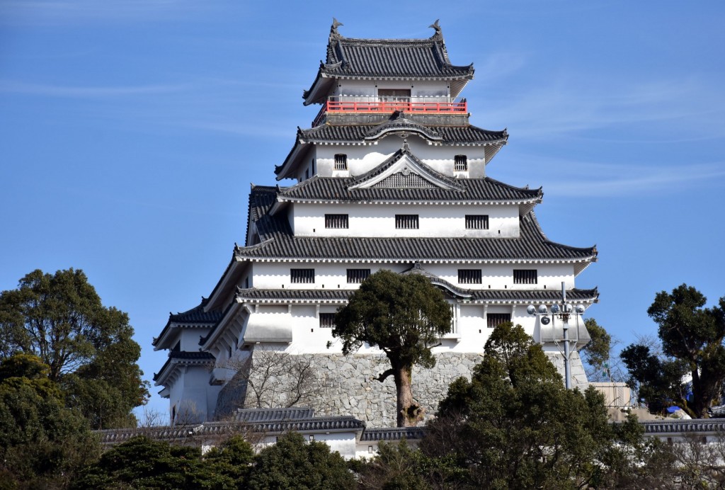  Das Schloss Karatsu, Saga, Japan