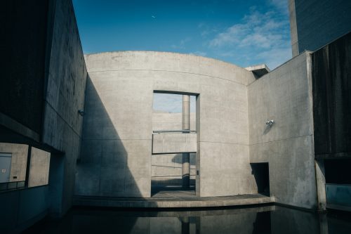 Die Arbeit von Tadao Ando, japanischer Architekt aus Osaka, Kinki, Japan.