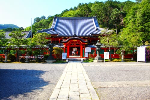 Bishamondo temple near Kyoto.