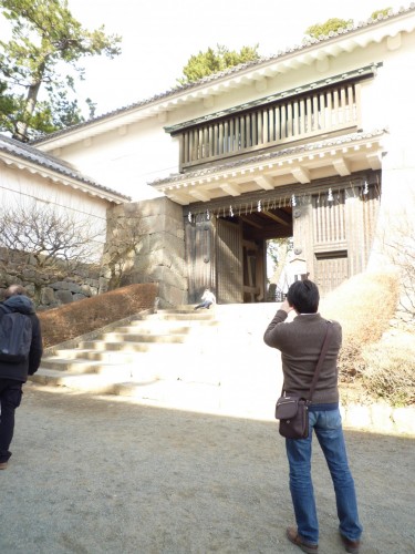 Entrada al Castillo de Odawara, en Hakone (Kanagawa)