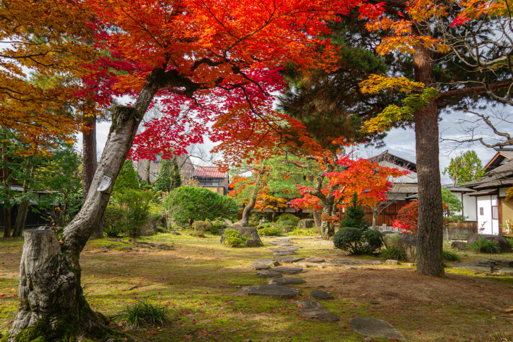 El jardín del Takayama Jinya