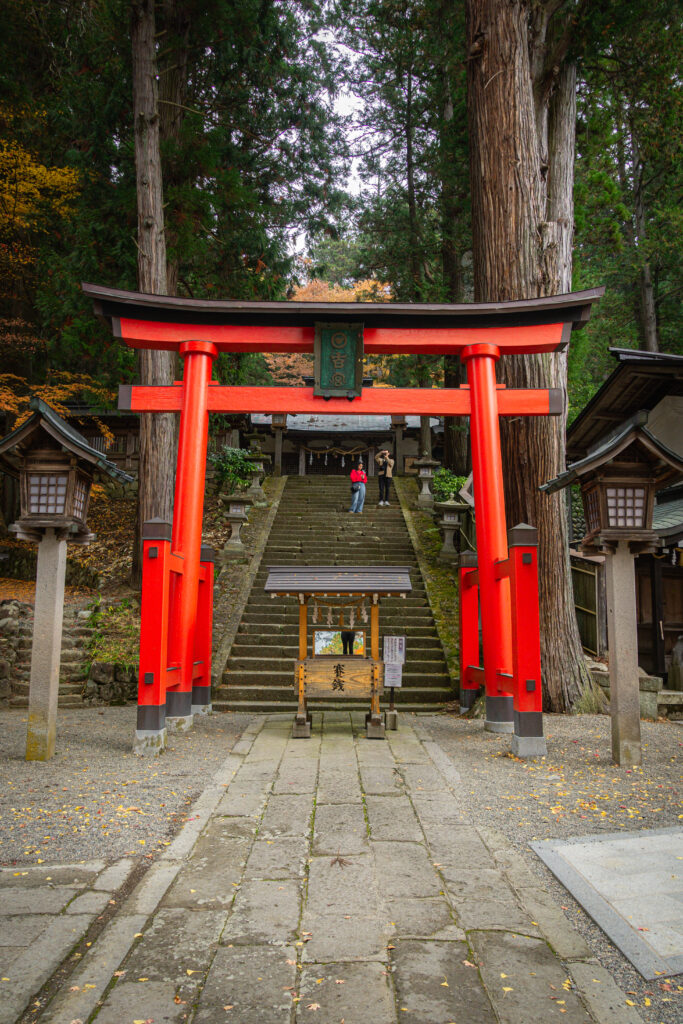 El torii del Santuario Hie