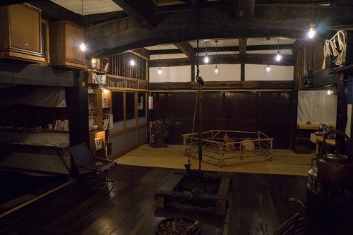 Interior del Hotel Yuian de Nagiso.