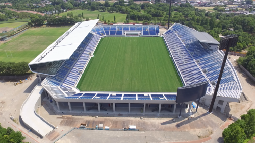 Kumagaya stadium will host the rugby world cup 2019.