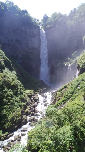 Les chutes de Kegon à Nikko