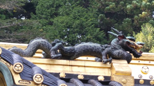 Détails du sanctuaire Toshogu de Nikko, classé au patrimoine de l'Unesco