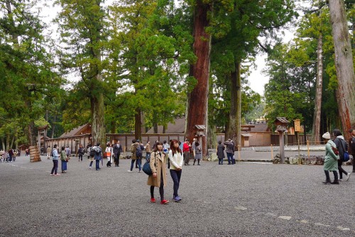 Balade autour de Gekuu, le sanctuaire "extérieur" d'Ise, dédié à Toyôke Omikami, déesse de l'agriculture