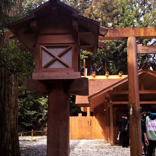 Gekuu, le sanctuaire "extérieur" d'Ise, dédié à Toyôke Omikami, déesse de l'agriculture