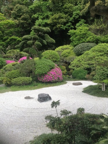 Le jardin zen du temple Hokokuji à Kamakura