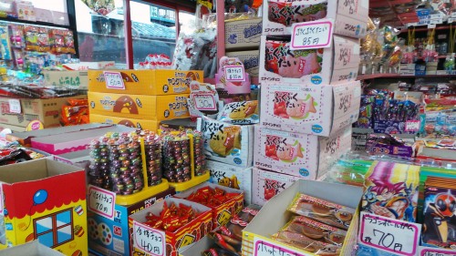 L'allée des bonbons « Kashiya Yokocho » à Kawagoe, la petit Edo