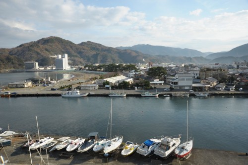 The port in Matsuzaki, registered as Top 100 of The Most Beautiful Villages in Japan