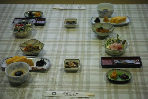 I very much recommend the breakfast served at the ryokan!