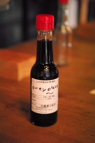 My own soy sauce created in Meijiya soy sauce factory