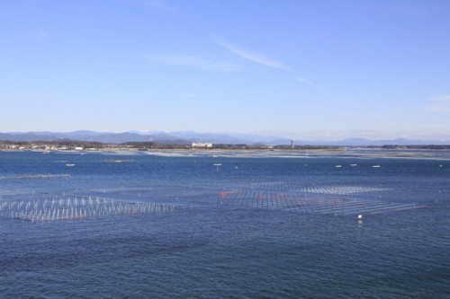 Hamana-ko, which is the tenth largest lake in Japan.