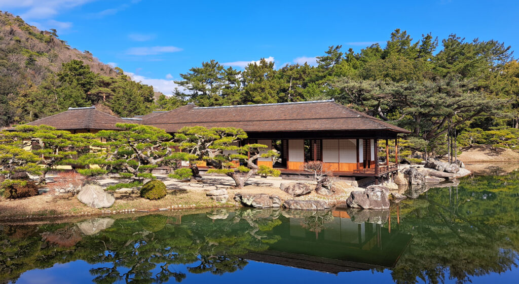 Jardin Ritsurin à Takamatsu