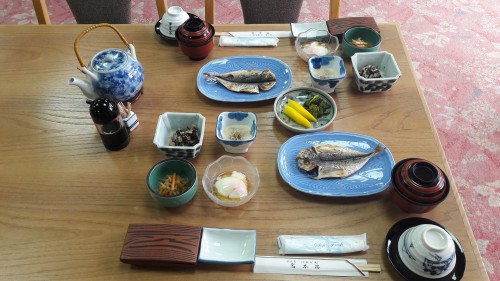 The Iwamotoro's meal in Enoshima island, Kanagawa prefecture, Japan.