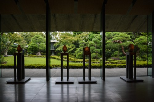 Nezu Museum Kengo Kuma, versteckt in Tokios Omotesendo Bezirk, Tokio, Kanto, Japan