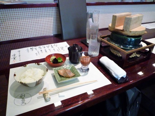 Murakami, saumon, Japon, Niigata, cuisine japonaise, Shintaku restaurant