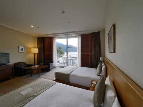 Hôtel Prince Hakone, Lac Ashi, Luxe, Mont Fuji, Lobby, Chambre