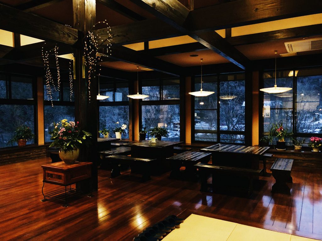 Une soirée dans le ryokan