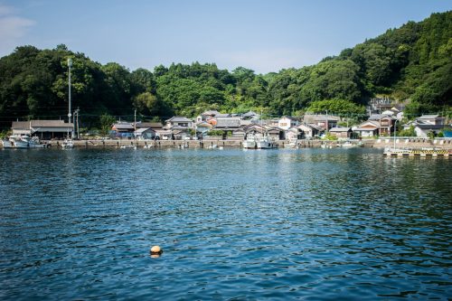 Fishing Village on Ohnyujima Island, Oita Prefecture, Japan