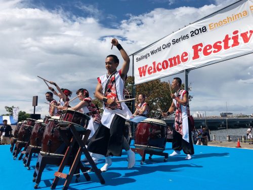 Attending the Sailing’s World Cup Series 2018 - Enoshima Welcome Festival