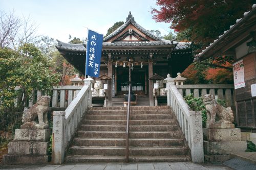 Ryuanji Temple in Minoh, Osaka, Kinki Region, Japan