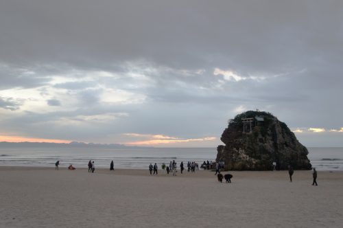 Inasanohama Beach, near the Great Izumo Shrine, San'in Region, Shimane Prefecture, Japan