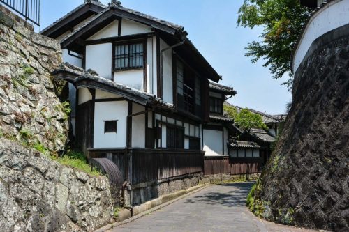 Usuki, ancienne ville de samouraïs dans la préfecture d'Oita, Kyushu, Japon