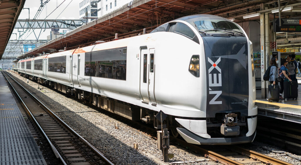 La NEX pour rejoindre l'un des aéroports internationaux du Japon. Photo : Ving N