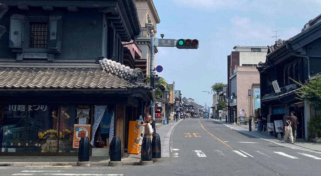 Les rues de la Petite Edo de Saitama