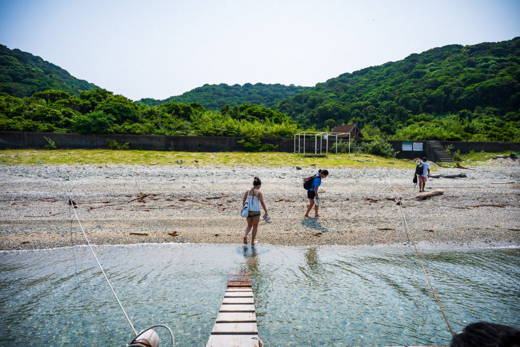 Découverte de l'île