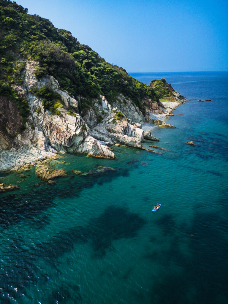 SUP dans la région d'Arida