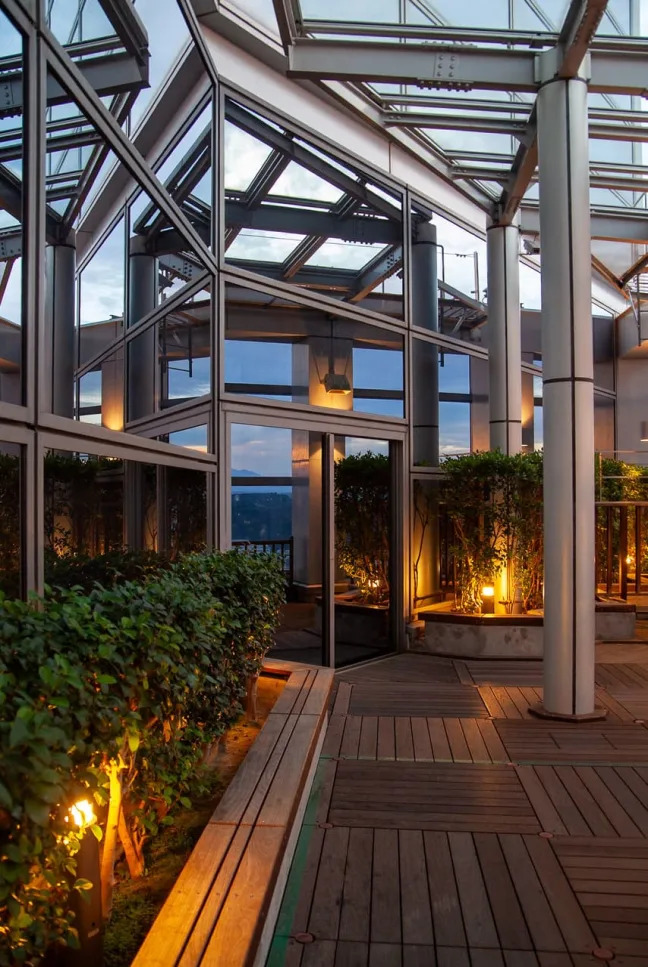 Terrasse d'observation de l'AER