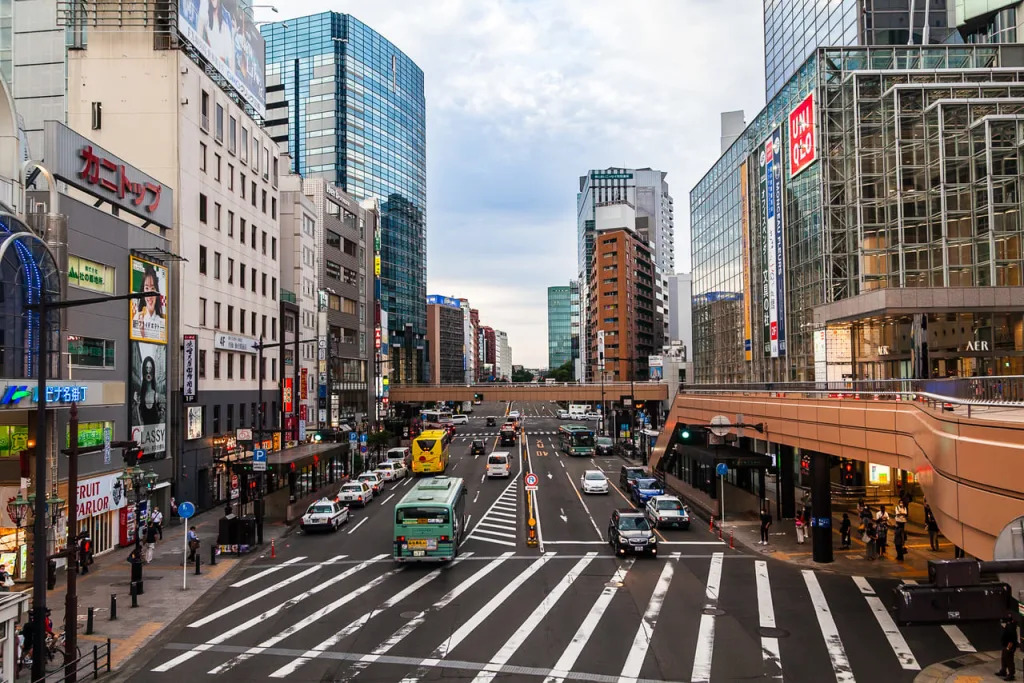 La ville de Sendai dans le Tohoku