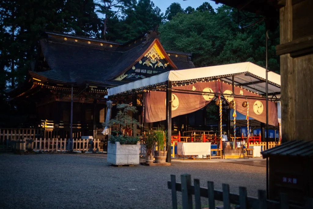 Osaki Hachimangu dans le Tohoku