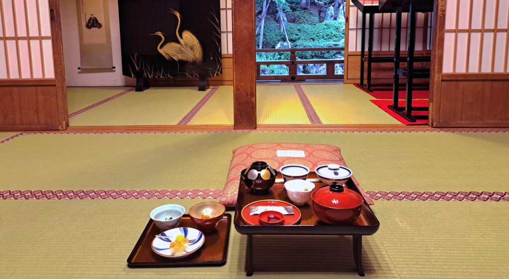 Petit-déjeuner chez les moines