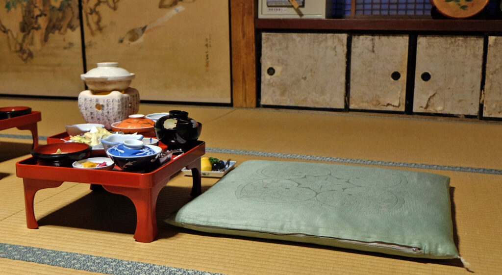 La shojin ryori au Japon