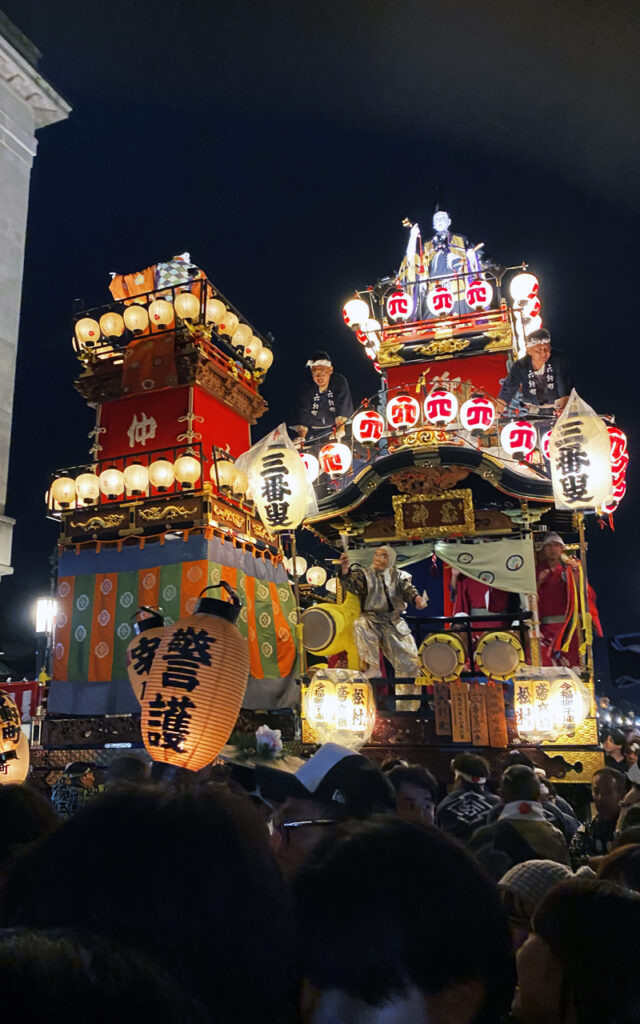 Les chars de l'événement