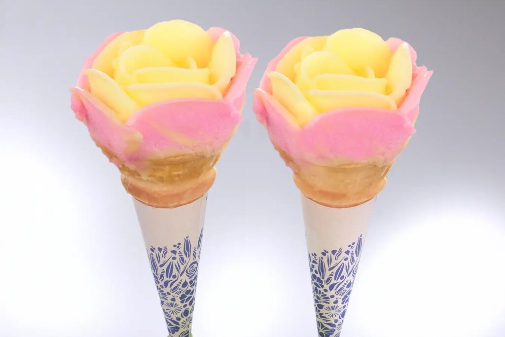 Glace babahera au Japon