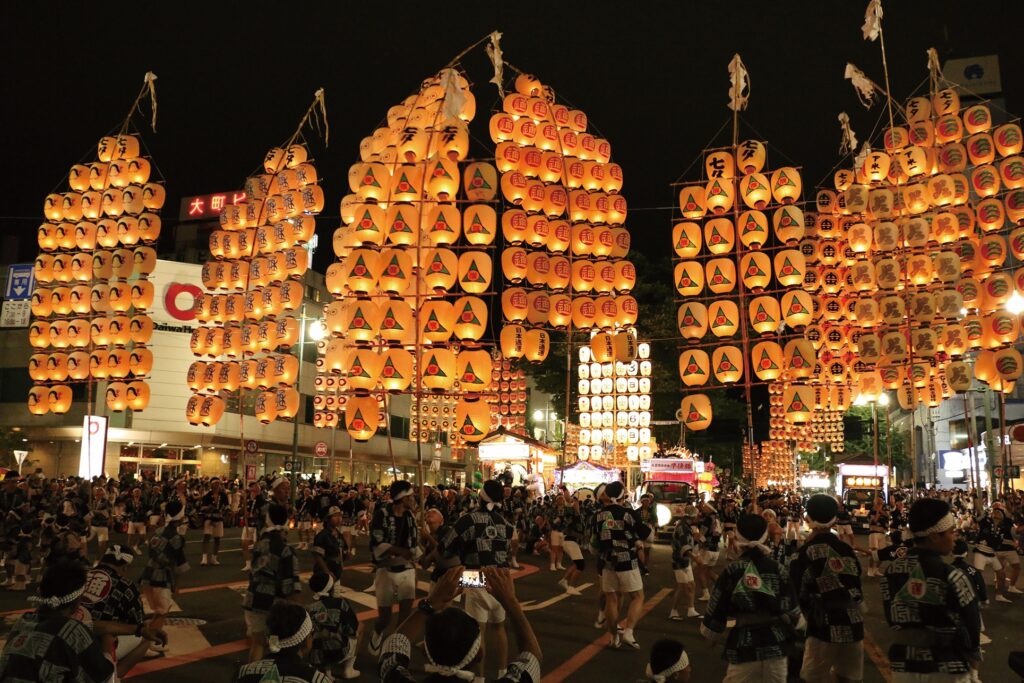 Festival d'Akita dans le Tohoku