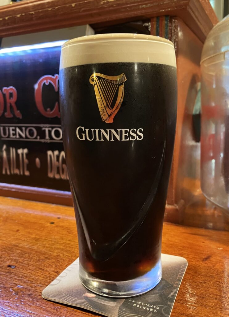 Une Guinness à Tokyo