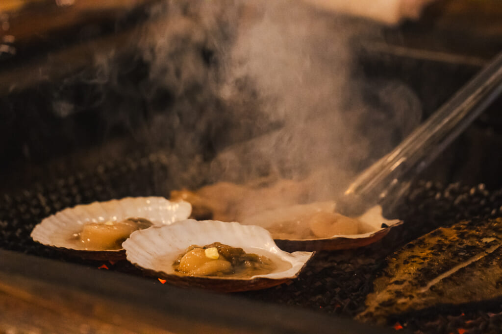 Cuisine locale à Hokkaido