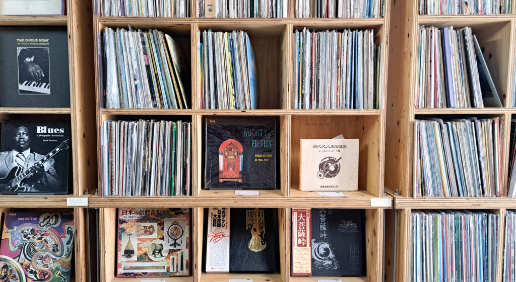 Disques vinyles au Japon