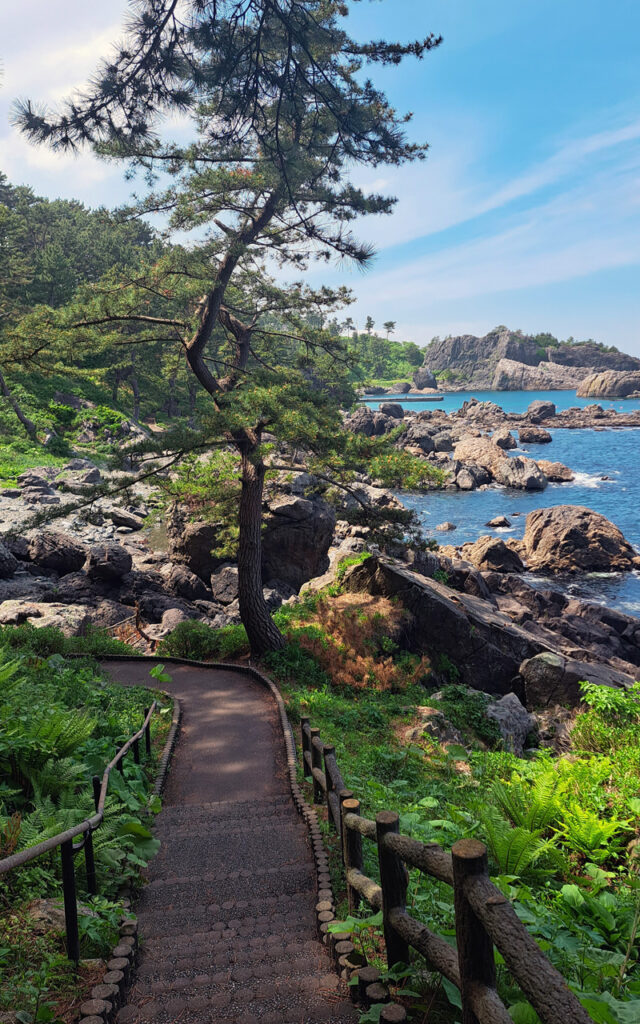 Michinoku Coastal Trail, la section à Aomori