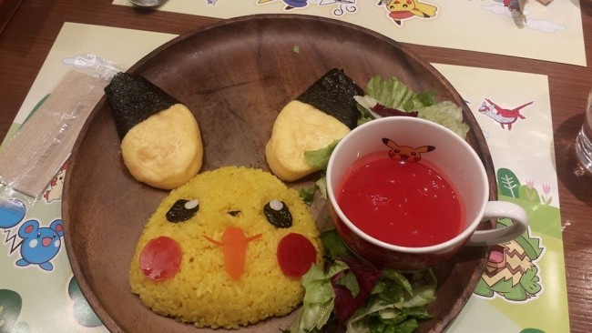 limited time cafe in Japan often have themed food, making it a unique experience