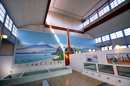 Proper etiquette at an Onsen in Japan includes washing your body before entering the baths