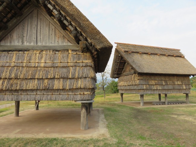 Yoshinogari Historical Park rural huts 