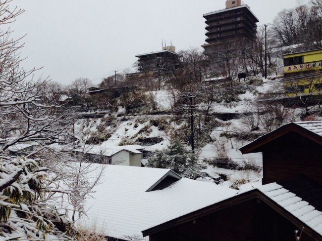 in winter season,the contrast of snowy weather makes the scenery more attractive to everyone