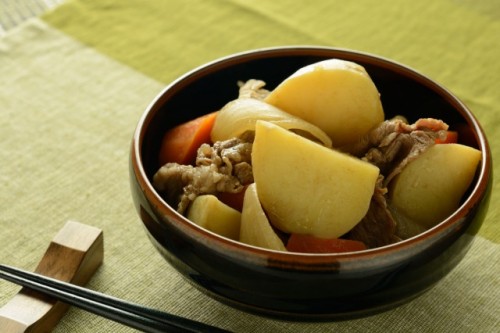 Nikujaga is stewed recipe in Japanese food